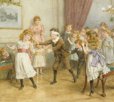 Blinde Kuh von George Goodwin Kilburne